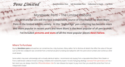 Desktop Screenshot of penslimited.com